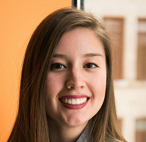 Victoria Lawson CFO retrato líder de empresa de negociação financeira